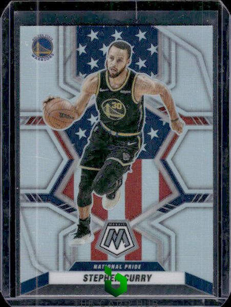 2021-22 Panini Mosaic #247 Stephen Curry Silver