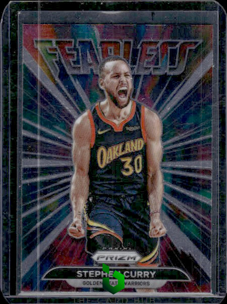 2021-22 Panini Prizm #7 Stephen Curry Fearless