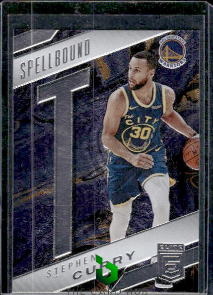 2021-22 Donruss Elite #21 Stephen Curry Spellbound Asia Red and Green