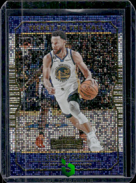 2022-23 Panini Contenders #5 Stephen Curry Ticket to the Hall