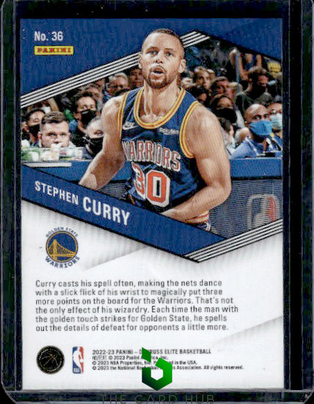 2022-23 Donruss Elite #36 Stephen Curry Spellbound