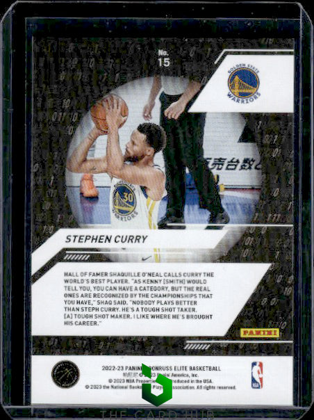 2022-23 Donruss Elite #15 Stephen Curry Power Formulas