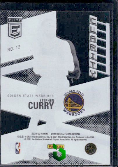 2021-22 Donruss Elite #12 Stephen Curry Clarity