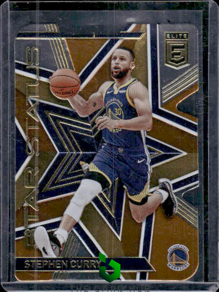 2021-22 Donruss Elite #16 Stephen Curry Star Status Orange Die Cut