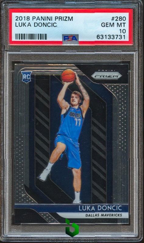 2018-19 Panini Prizm #280 Luka Doncic PSA 10 RC