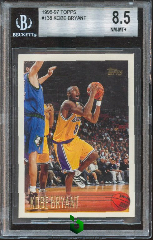 1996-97 Topps #138 Kobe Bryant BGS 8.5 RC