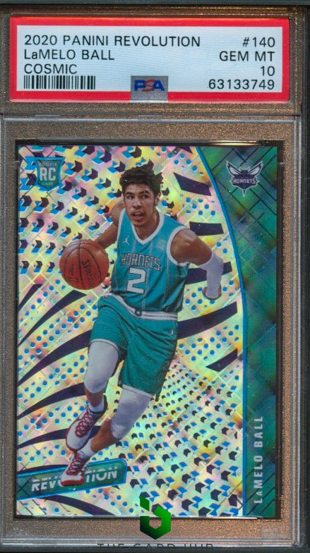 2020-21 Panini Revolution #140 LaMelo Ball Cosmic PSA 10 RC