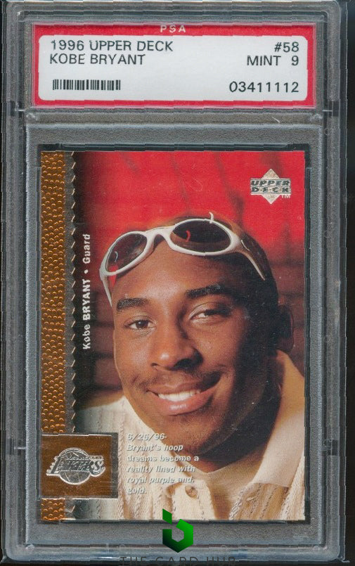 1996-97 Upper Deck #58 Kobe Bryant PSA 9 RC