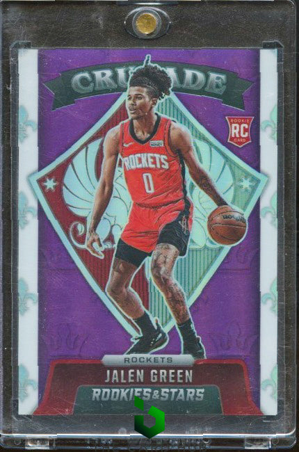 2021-22 Panini Chronicles #622 Jalen Green Purple #/49 RC