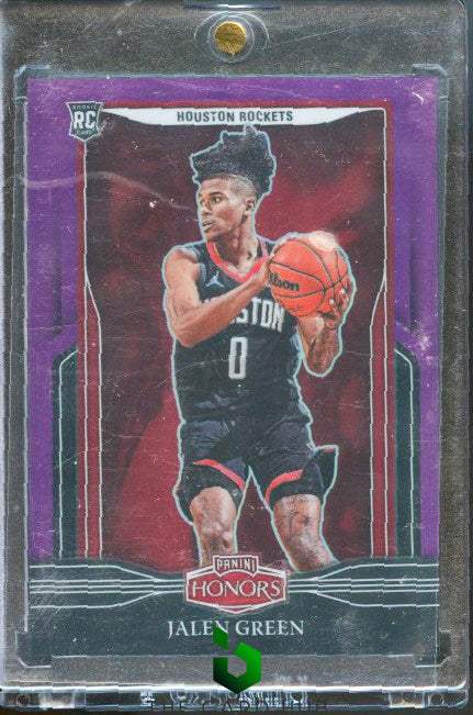 2021-22 Panini Chronicles #681 Jalen Green Purple #/49 RC