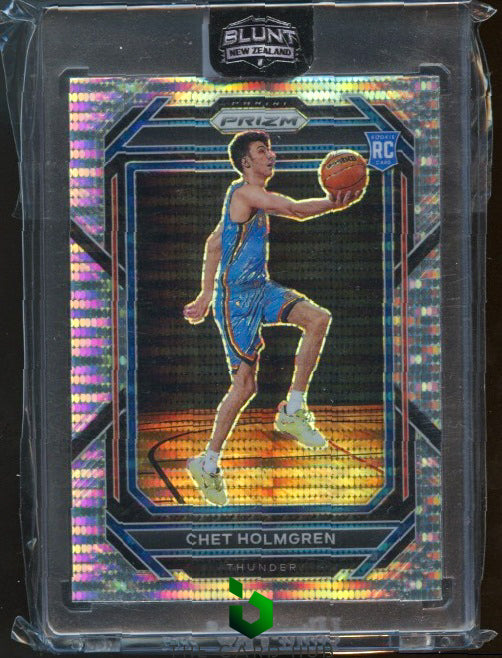 2022-23 Panini Prizm #266 Chet Holmgren Prizms Hyper RC