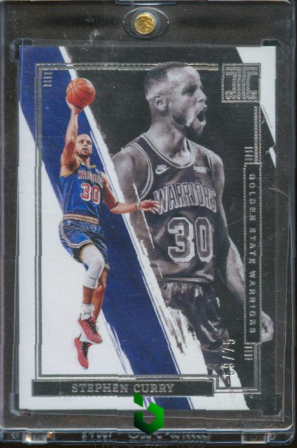 2021-22 Panini Impeccable #60 Stephen Curry Silver #/75