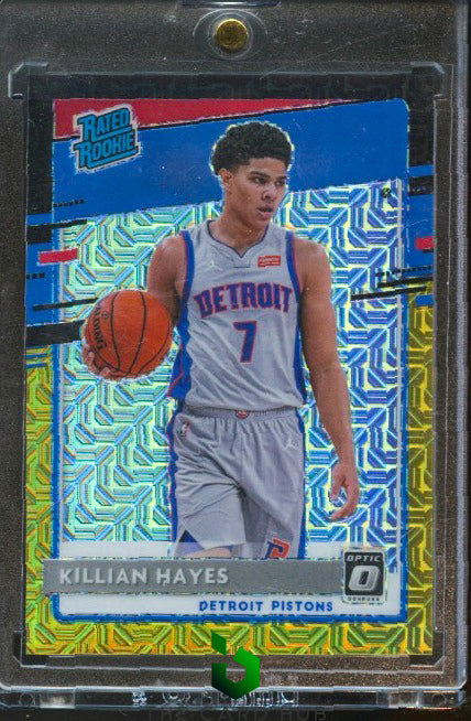 2020-21 Donruss Optic #157 Killian Hayes Choice Black Gold RC