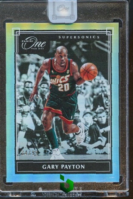 2019-20 Panini One and One #172 Gary Payton #/99