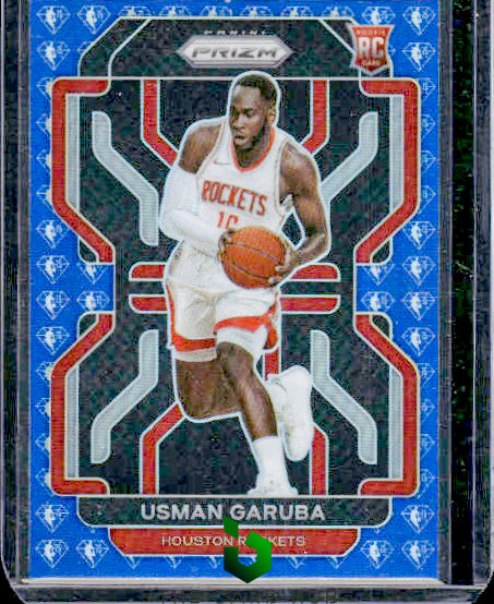 2021-22 Panini Prizm #321 Usman Garuba NBA 75th Anniversary