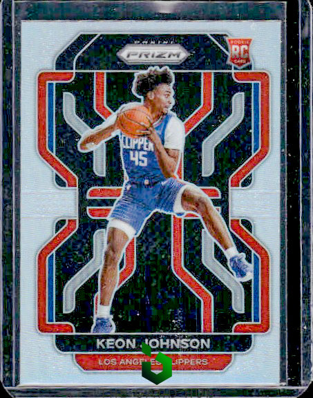 2021-22 Panini Prizm #326 Keon Johnson Silver RC