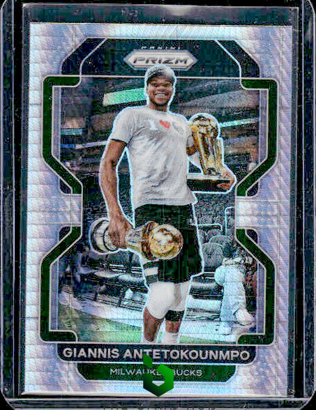 2021-22 Panini Prizm #1 Giannis Antetokounmpo Hyper