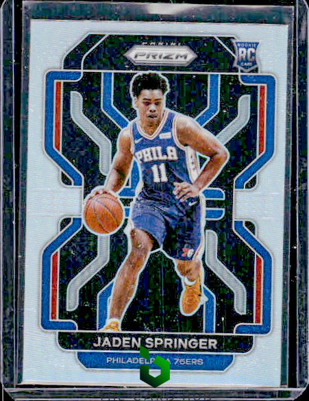 2021-22 Panini Prizm #317 Jaden Springer Silver RC