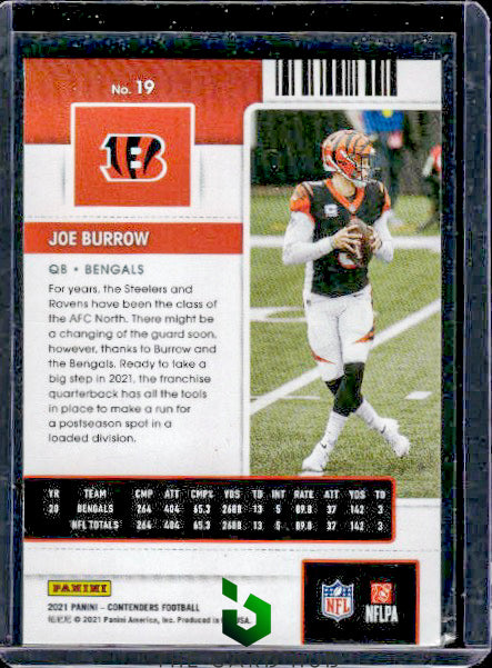 2021 Panini Contenders #19 Joe Burrow