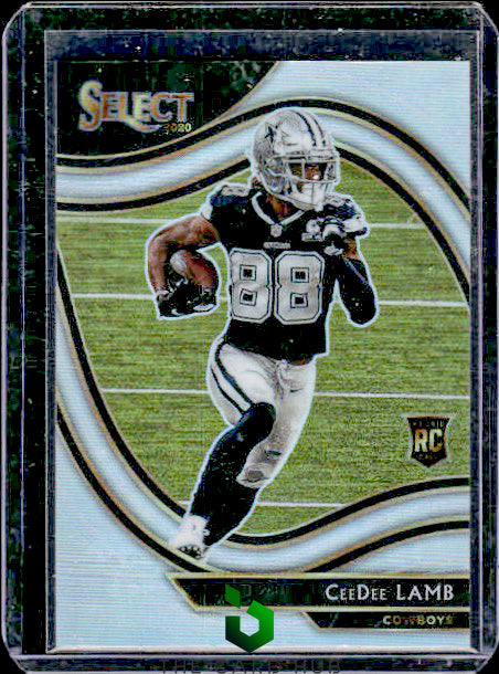 2020 Panini Select #357 CeeDee Lamb Silver Prizm RC