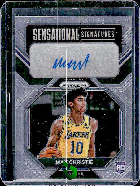 2022-23 Panini Prizm #SS-MXC Max Christie Sensational Signatures RC