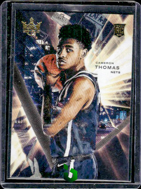 2021-22 Panini Court Kings #87 Cameron Thomas RC