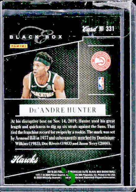 2019-20 Panini Chronicles #331 De'Andre Hunter #/249 RC