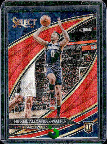 2019-20 Panini Select #263 Nickeil Alexander-Walker Red Wave Prizms RC