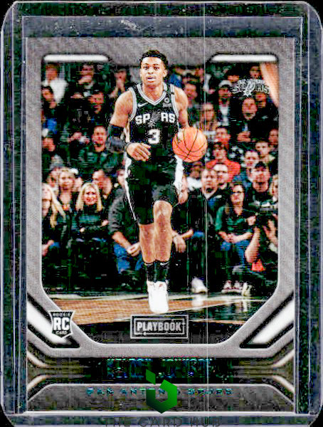 2019-20 Panini Chronicles #187 Keldon Johnson Teal RC