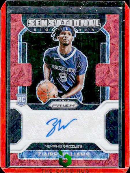 2021-22 Panini Prizm #SS-ZWL Ziaire Williams Sensational Signatures Choice RC