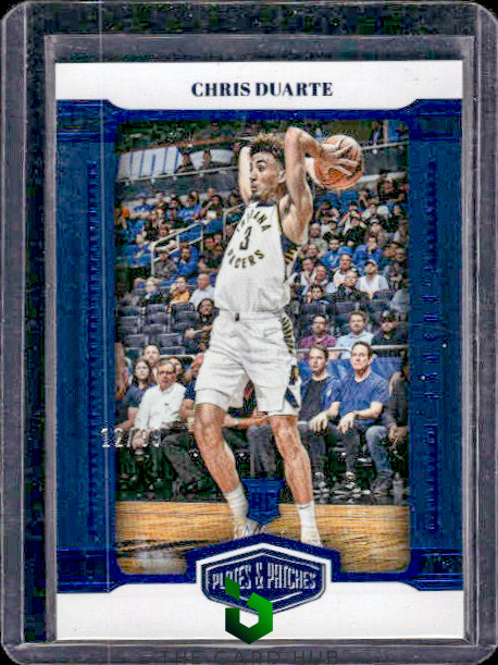 2021-22 Panini Chronicles #411 Chris Duarte Blue #/99 RC