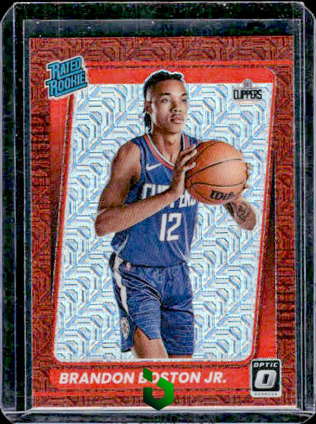 2021-22 Donruss Optic #189 Brandon Boston Jr. Choice Prizm RC