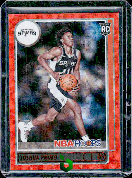 2021-22 Hoops #220 Joshua Primo Hyper Red #/99 RC