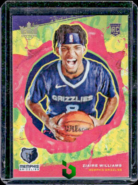 2021-22 Panini Court Kings #107 Ziaire Williams Level 2 RC