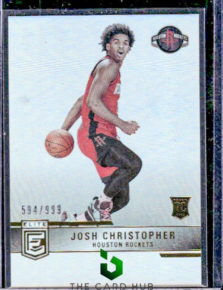 2021-22 Donruss Elite #225 Josh Christopher #/999 RC