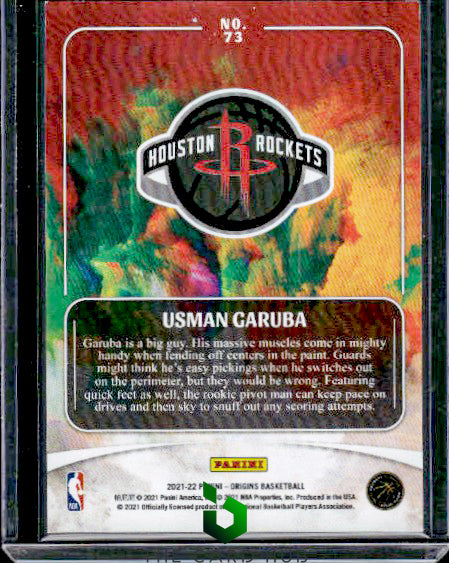 2021-22 Panini Origins #73 Usman Garuba Pink #/60 RC