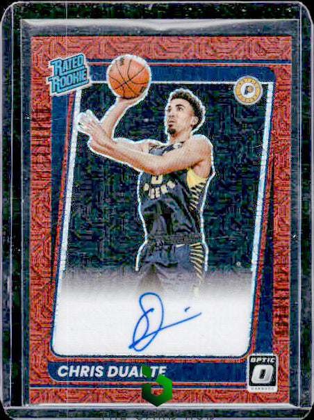 2021-22 Donruss Optic #173 Chris Duarte Rated Rookies Signatures Choice RC