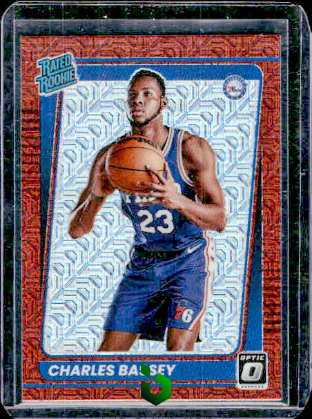 2021-22 Donruss Optic #163 Charles Bassey Choice Prizm RC