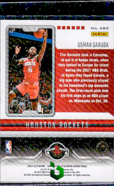 2021-22 Panini Chronicles #280 Usman Garuba Blue #/99 RC