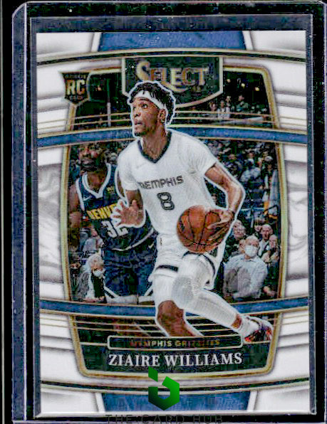 2021-22 Panini Select #86 Ziaire Williams White Prizms #/149 RC