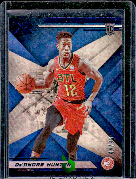 2019-20 Panini Chronicles #283 De'Andre Hunter Blue #/99 RC