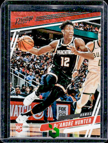 2019-20 Panini Chronicles #54 De'Andre Hunter Teal RC