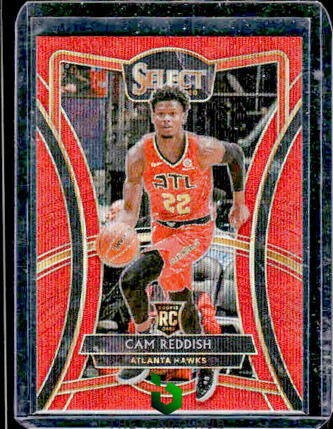 2019-20 Panini Select #144 Cam Reddish Red Wave Prizms RC