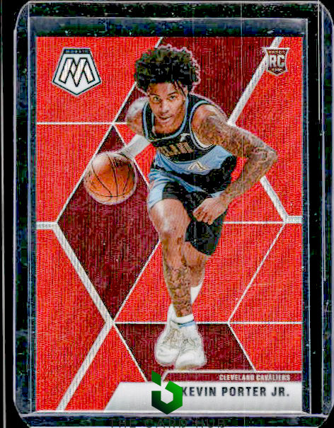 2019-20 Panini Mosaic #248 Kevin Porter Jr. Red Wave Prizm RC