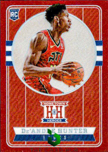 2019-20 Panini Chronicles #547 De'Andre Hunter Red #/149 RC