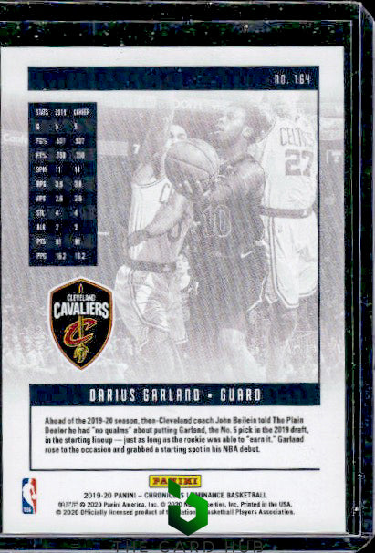 2019-20 Panini Chronicles #164 Darius Garland Blue #/99 RC