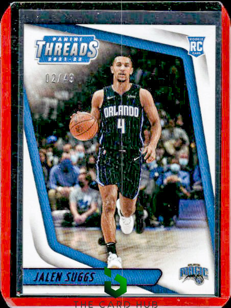 2021-22 Panini Chronicles #92 Jalen Suggs Purple #/49 RC