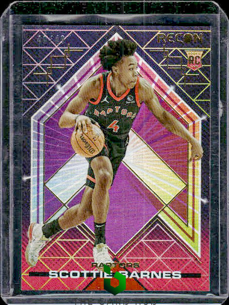 2021-22 Panini Recon #203 Scottie Barnes Holo Purple #/49 RC