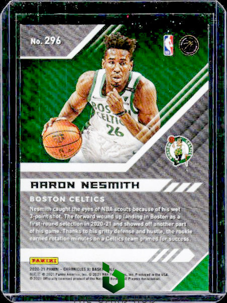 2020-21 Panini Chronicles #296 Aaron Nesmith Red #/149 RC