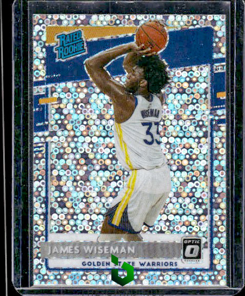 2020-21 Donruss Optic #152 James Wiseman Fast Break Holo RC